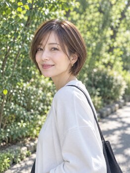 チャーム クラッシー 寺田町本店(Charm classy)の写真/白髪ぼかしで理想の髪色へ！オーガニックカラーで地肌をいたわり髪に優しいダメージレスな艶髪を♪