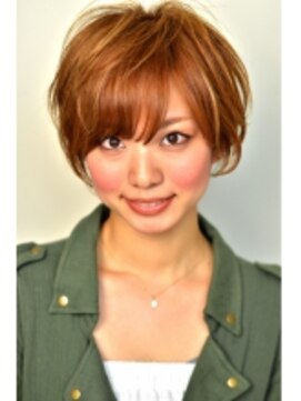 アズーア ヘアーアンドスパ(azure hair&spa) シャーベットカラーショート【横浜駅】