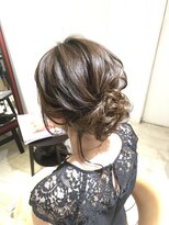 シエル(hair terrace Ciel)&nbsp;ゆるキレイ目アップ♪