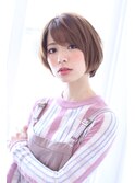 大人まとまりショートボブ