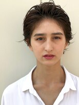 ヌース(NOUS)&nbsp;【NOUS】オールバックで魅せたショートデザイン×外国人風