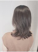 ナチュラルハイライト☆シルキーレイヤーミディ