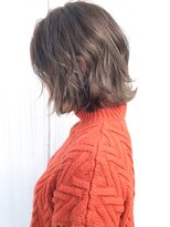 アルバム 渋谷パルコ(ALBUM)&nbsp;ラベンダーボブ_毛先パーマことりベージュ_ba268732