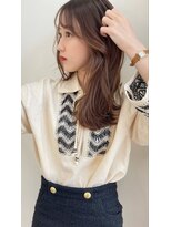 ノク(nok)&nbsp;ワンホンブラウンレイヤー_マロンベージュニュアンスカラー