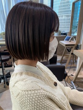 ジーナ セントラル銀座(Zina) 大人かわいい＊20代30代小顔＊ミニボブ【Zina CENTRAL】