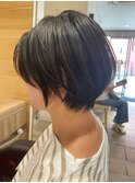 襟足の収まり抜群♪大人ショート