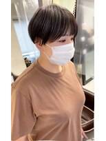 ヘアーアンドアート ルミナ(HAIR&ART LUMINA)&nbsp;【亀井大旗】マッシュショート刈り上げ女子