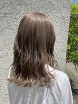 エイム ディクト ヘアー プロデュース(ame D.C.T HAIR PRODUCE) 透明感たっぷりのミルクティーグレージュ