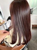 ヘアサロン フラット(Hair salon flat) ピンクラベンダー☆　ツヤ感イルミナカラー　色持ち◎