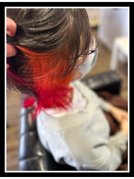 リレーションヘアーデザイン(Relation hair design) インナーカラー