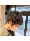 メンズショート ツイスパ