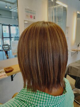 チーモ ハッピー ヘア メイク(CheeMo happy hair make) 大人気切りっぱなしボブ