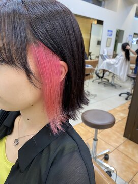 ソワンドゥブレス 大日店 (soin de brace) : ピンクインナー