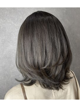 ムード タテマチ(mood tatemachi) 透け感グレージュ