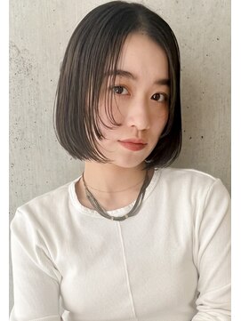 バロンフェム(baLon.fem) 【stylist 本田愛】otona BOBx face layer