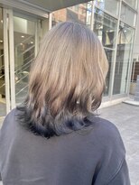 ブリッツレボルト(BLITZ R EVOLUT)&nbsp;あやか流！ミディアムウルフ×裾ブラック