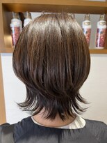 チアー ヘアリラクゼーション(cheer HAIRRELAXATION)&nbsp;マッシュウルフ＋前髪ポイントカラー