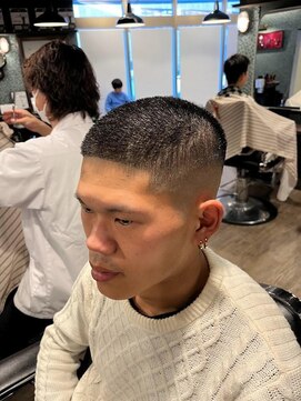 ワンワンオー バーバーショップ 長浜店(@110 BARBER SHOP) buzz cut