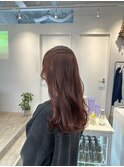 ピンクブラウン［表参道/髪質改善/ハイライト/インナーカラー］