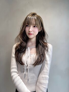 ニュートン(NEWTON) オルチャンヘア20代30代髪質改善ハイライトインナーカラー立川