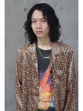 ブークル(boucle) メンズロングハードスパイラルパーマ