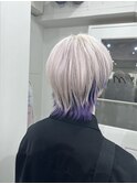 ダブルカラーホワイトベージュカラーケアブリーチハイトーン韓国