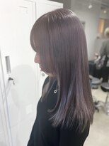 リグ 横浜(Lig.)&nbsp;ラベンダーグレージュカラーケアブリーチダブルカラー暗めカラー