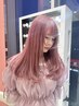 【ケアブリーチ】ダメージケアブリーチ＋フルカラー＋潤いTR ￥13200