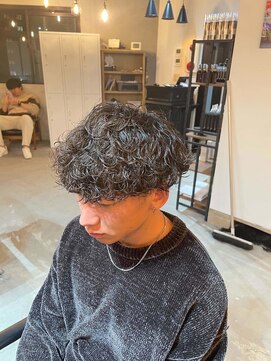 ディオ 町田店(DIO) ショート波巻きパーマ【メンズパーマ】