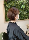 ひし形ショートボブ