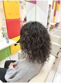 スパイラルパーマ