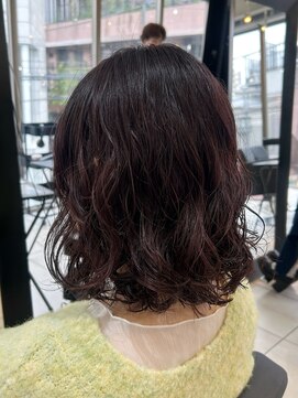 アクアオモテサンドウ(ACQUA omotesando) ＊ミディアムボブパーマヘア！ゆるふわパーマスタイル！ボブヘア
