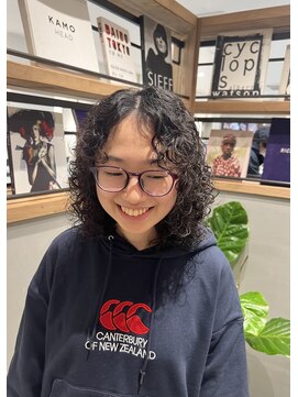 シアン 矢場町店(CYAN.) くせ毛風スパイラルパーマ