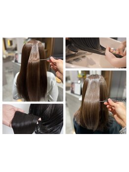 ≪ハイクオリティ×低価格≫最高級薬剤で艶髪を/カット＋プラチナ縮毛矯正＋3stepトリートメント15600円