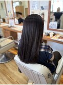 髪質改善ストレート