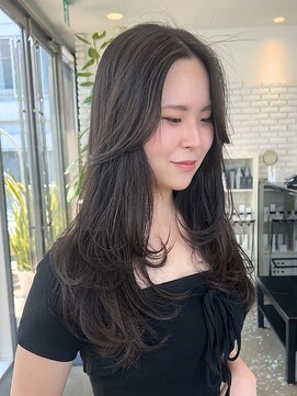 ディフィーノ 青山(DIFINO) 【DIFINO 青山】顔まわりカット/レイヤーカット/透明感