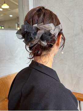 ヘアーミュゼ 井田店(Hair Musee) お呼ばれヘア