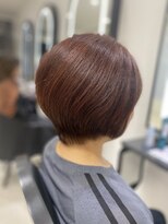 メゾンブラン 川西阪急店(Maison Blanc)&nbsp;川西髪質改善カラー似合わせショートスタイル