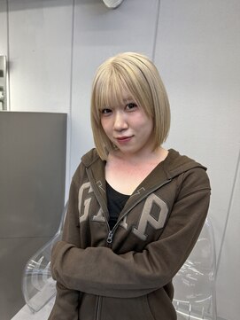 ロテ 名古屋 名駅店(Lote.) ミディアムヘア/暗めカラー/グランマッシュ