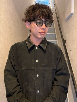 ヨハク メンズ 大阪梅田中崎町(yohaku メンズ) メンズカット+スパイラルパーマ