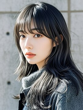 エイチ ウルフカット 大阪梅田(811) マッシュウルフボブパーマミルクティーベージュシルバーアッシュ