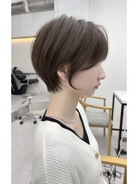ビューナゴヤ 名駅(VIEW NAGOYA) ショート/オリーブカラー/髪質改善/白髪ぼかし/小顔