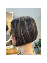 サイイン(saiin)&nbsp;ハイライトボブ