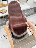 チュダック(ChuDuck)&nbsp;【天神】ツヤ重視《ピンクブラウン》ハイトーンダブルカラー