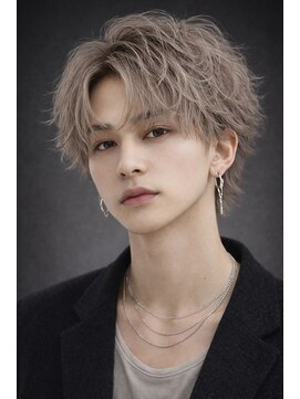 グレイバイニューヨークニューヨーク 京都北大路(Gray by NYNY) ミルクティーベージュ×フェザースパイラル