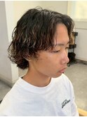 宇都宮メンズカットメンズパーマ波巻きスパイラルパーマツイスパ