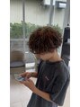 アース 焼津店(HAIR&MAKE EARTH)&nbsp;波巻きパーマで動きのあるスタイル