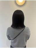 切りっぱなしボブ