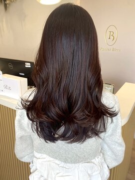 ロジェブルー(Rosier Bleu) 【艶カラー】ラベンダーを入れた艶感のあるブラウンカラー