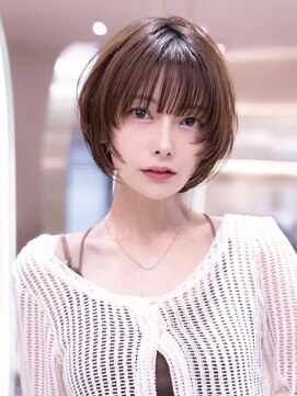メゾンバイハバナ(maison by HAVANA) 20代30代大人ガーリー黒髪韓国小顔似合わせショートカット